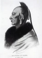 Le Soldat du Chene, ein Osage-Häuptling